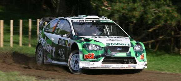 WRC, New Zeland Rally - Latvali shakedown