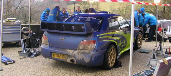 WRC – Testovi Subarua