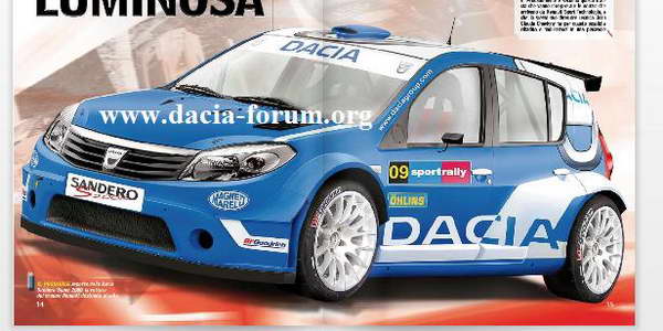 Rally – Dacia Sandero S2000?
