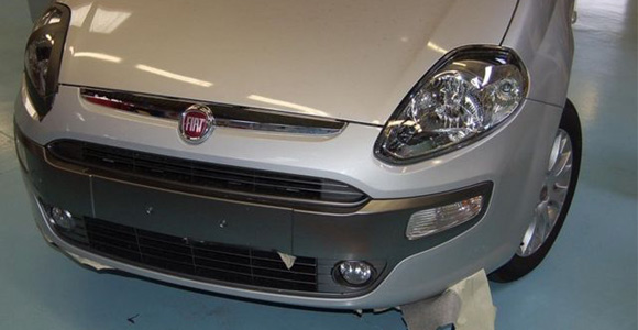 Fiat Grande Punto facelift - prve fotografije bez maske