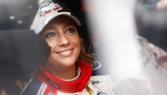 Supruga Sebastiena Loeba testirala Ford Focus RS + VIDEO