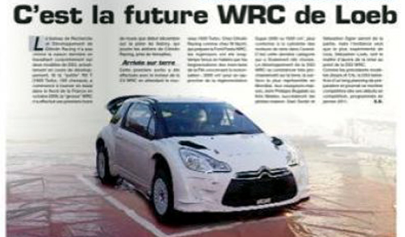 WRC - Citroën DS3 WRC - prva fotografija