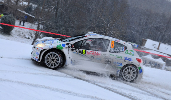 Rally Monte Carlo: Škoda pogrešila pneumatike, Bouffier vodeći
