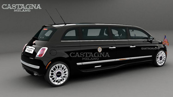 Castagna Milano: Fiat 500 kao predsednička limuzina