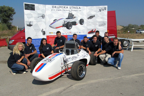 Drumska strela - Prvi srpski Formula Student tim