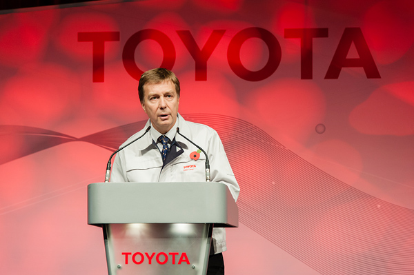 Toyota proslavlja početak proizvodnje novog Aurisa u Burnastonu, UK