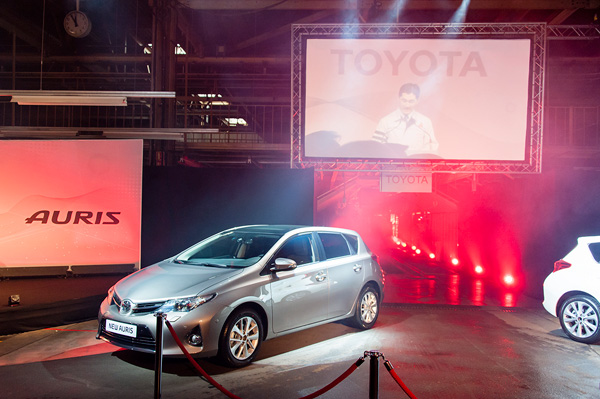 Toyota proslavlja početak proizvodnje novog Aurisa u Burnastonu, UK