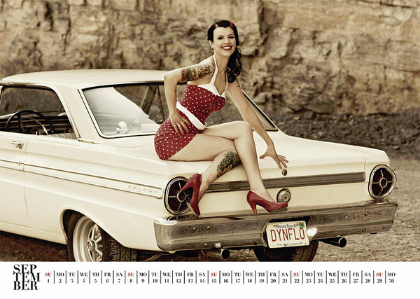 US Cars & Girls: Kalendar za 2013. godinu