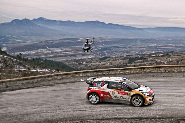 Rally Monte Carlo 2013 - One man show