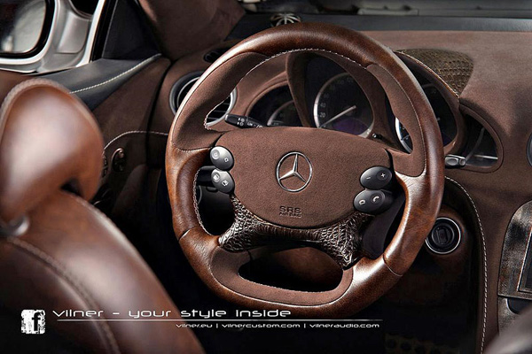 Mercedes-Benz SL: Enterijer od krokodilske kože + FOTO
