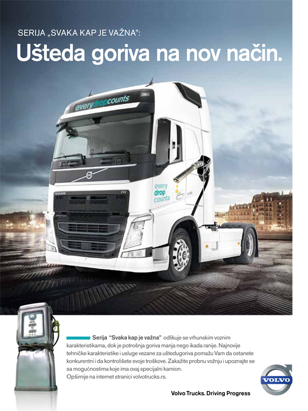 Novi Volvo FH sada i kao kamion iz serije „Važna je svaka kap“