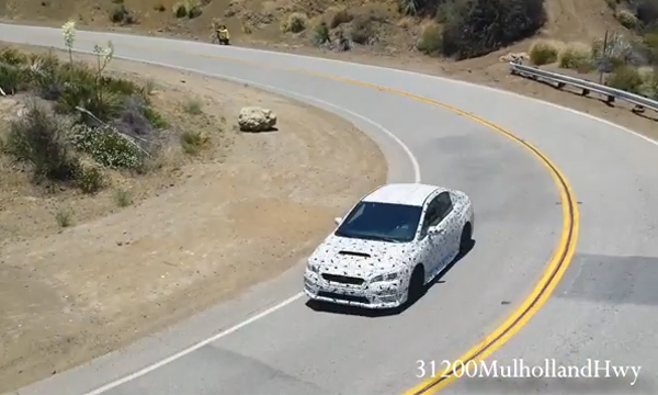 Video: Subaru WRX snimljen tokom testiranja