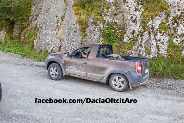 Dacia Duster pick-up snimljena tokom testiranja + FOTO
