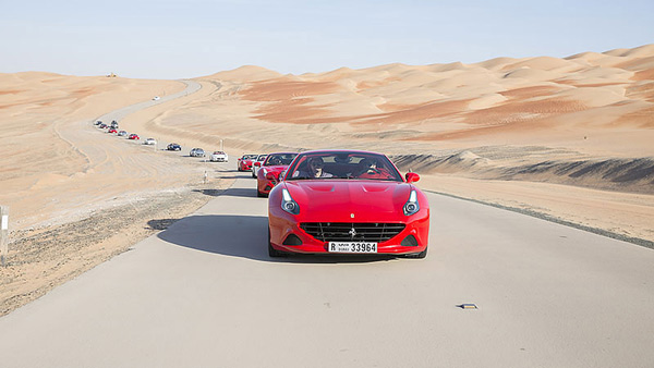 Ferrari California T Deserto Rosso - milioneri u pustinji