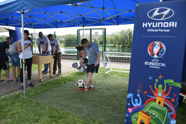 Hyundai u Srbiji promoviše Evropsko prvenstvo u fudbalu