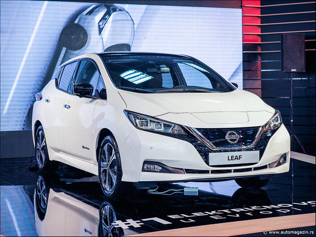 Nissan Leaf, zvezda Nissanovog štanda na sajmu automobila u Beogradu 2019