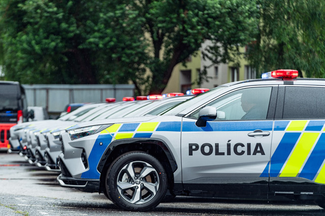 Slovačka policija vozi zeleno (FOTO)