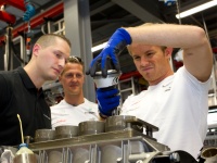 Michael Schumacher u poseti AMG-u