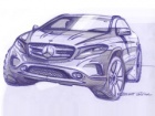 Mercedes-Benzu GLA na prvim zvaničnim skicama