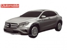 Mercedes-Benz GLA 180 CDI: Otkriven izgled bazne verzije