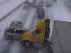 Sneg pravi probleme i u Kanadi -.pogledajte ovaj udes na autoputu (video)